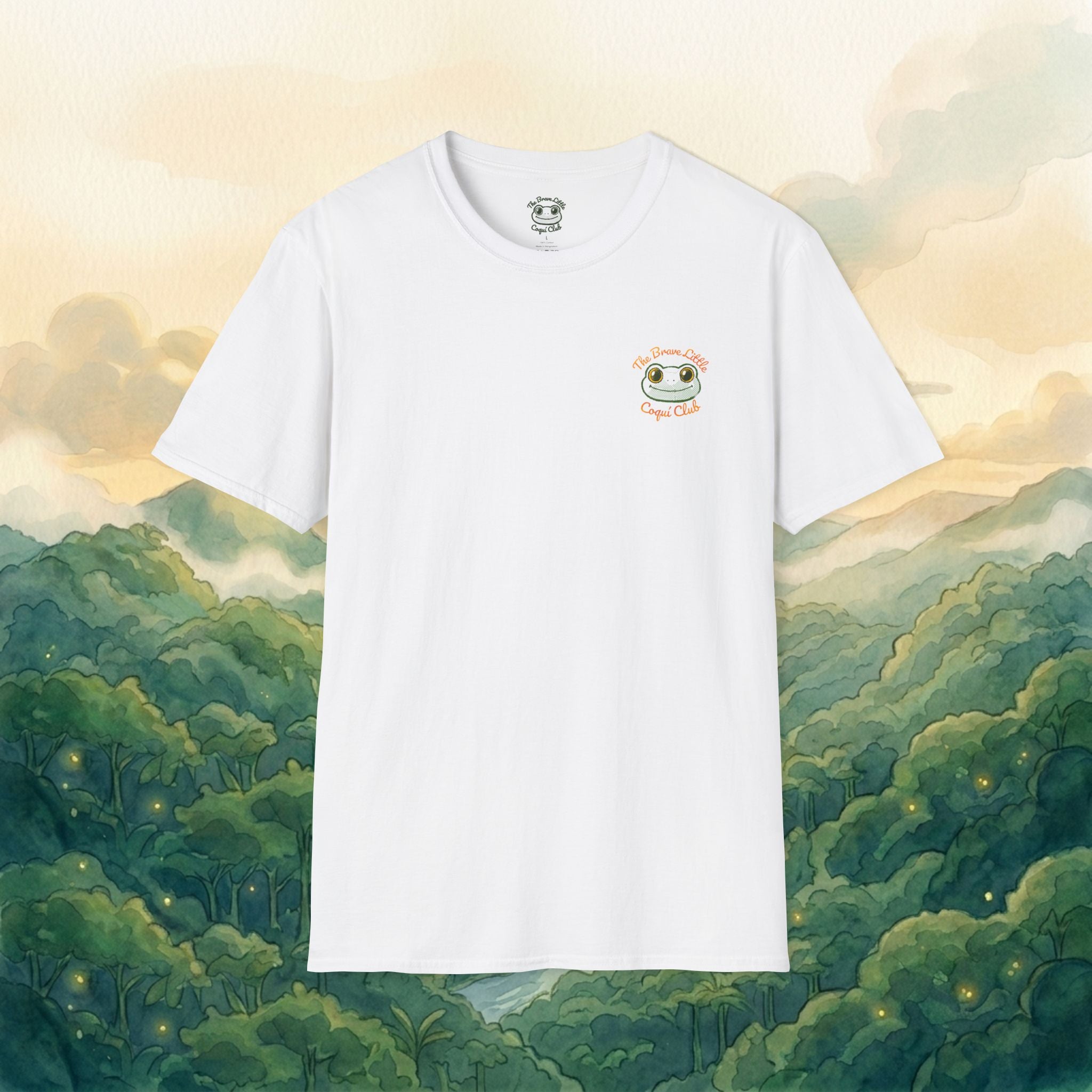 Coquí Club Tee – La Flor de Maga Edition (Front + Back Print)