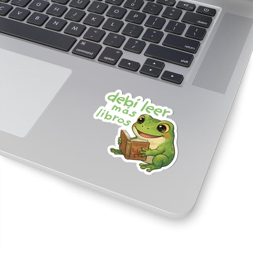 Debí Leer Más Libros Sticker - Vinyl Sticker