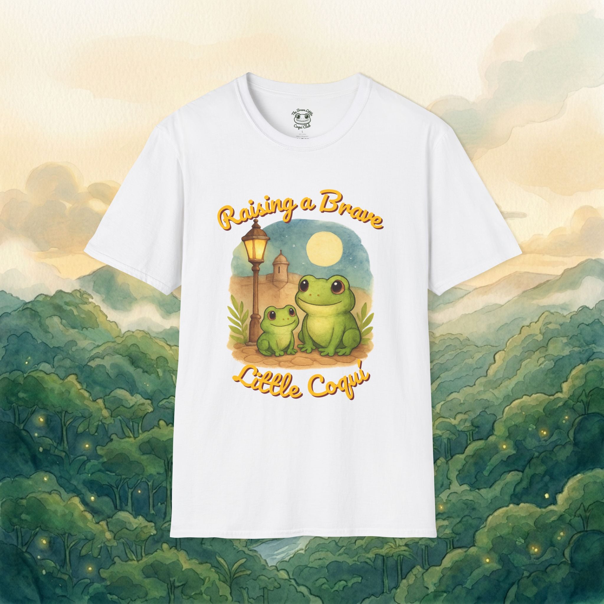 Raising a Brave Little Coquí Tee