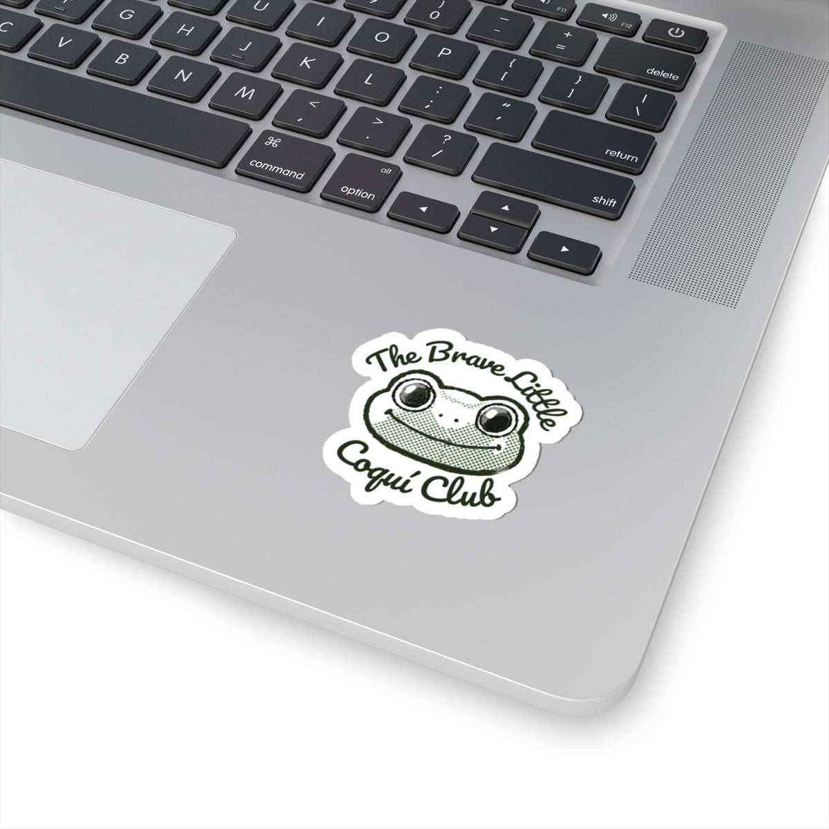The Brave Little Coquí Club Vinyl Sticker
